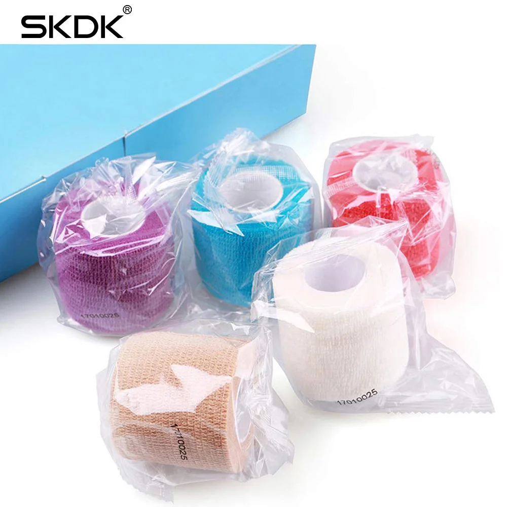 SKDK цветной спортивный эластопласт для поддержки колена защита артроза