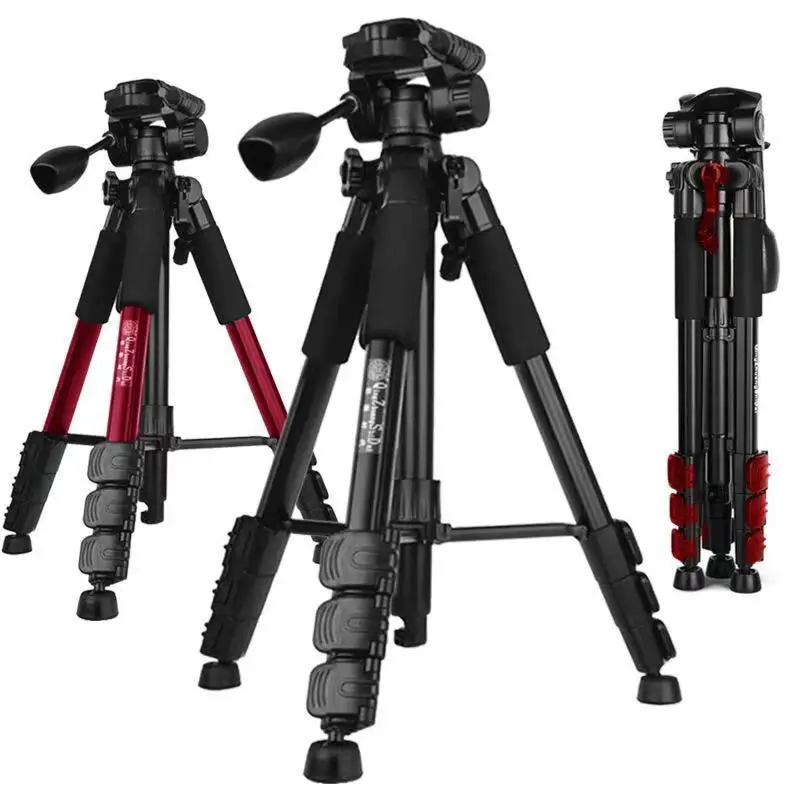 Профессиональный портативный штатив для камеры QZSD Q111 из алюминиевого сплава с