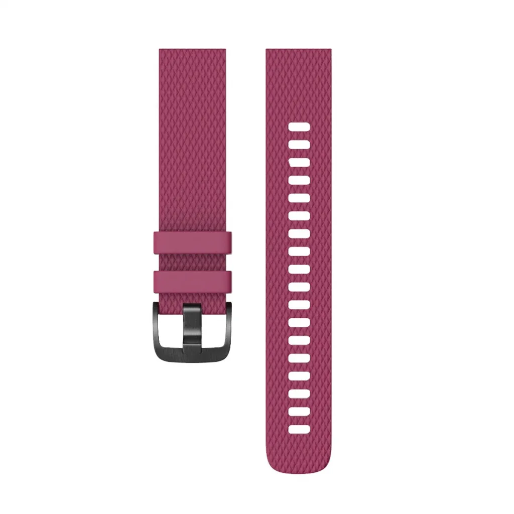Purple Маленький силиконовый ремешок на запястье для Garmin Vivoactive 3, браслет, Смарт-часы, ремешок для мужчин, Т-образный ремешок для женщин и мужчин, спортивный ремешок для часов, 19Aug - Цвет: Purple