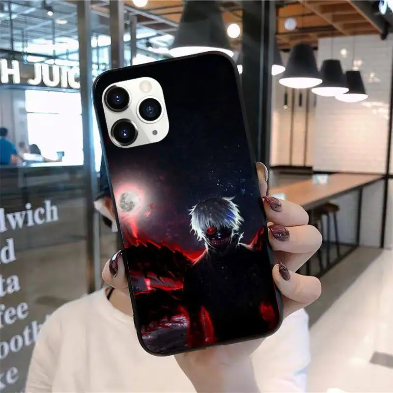 

Tokyo Ghouls Ghoul Anime Phone Case for iPhone 11 12 mini pro XS MAX 8 7 6 6S Plus X 5S SE 2020 XR