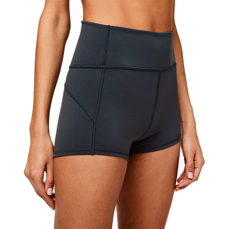 

Pretty Sexy Sportswear Fitness Shorts for Woman Double-sided Brushed Naked High Waist Gym Training Shorts Tracksuit Yoga Leggins