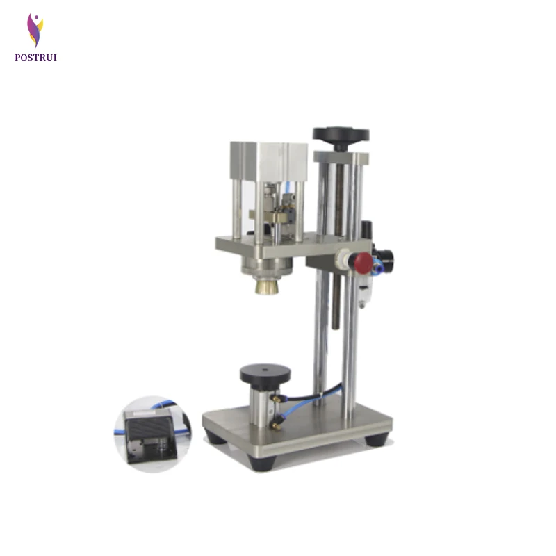 Пневматический герметик для парфюмерных бутылок автоматическая машина укупорки