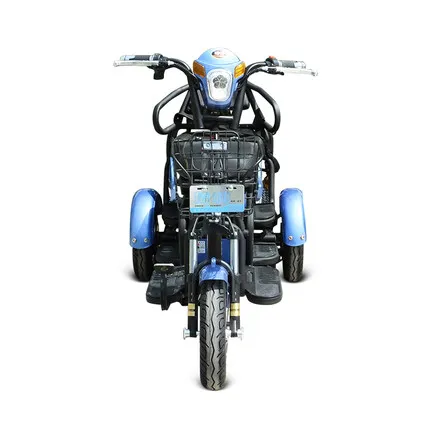 Электрический трехколесный велосипед для взрослых 48v 500w литий-ионная батарея Strang