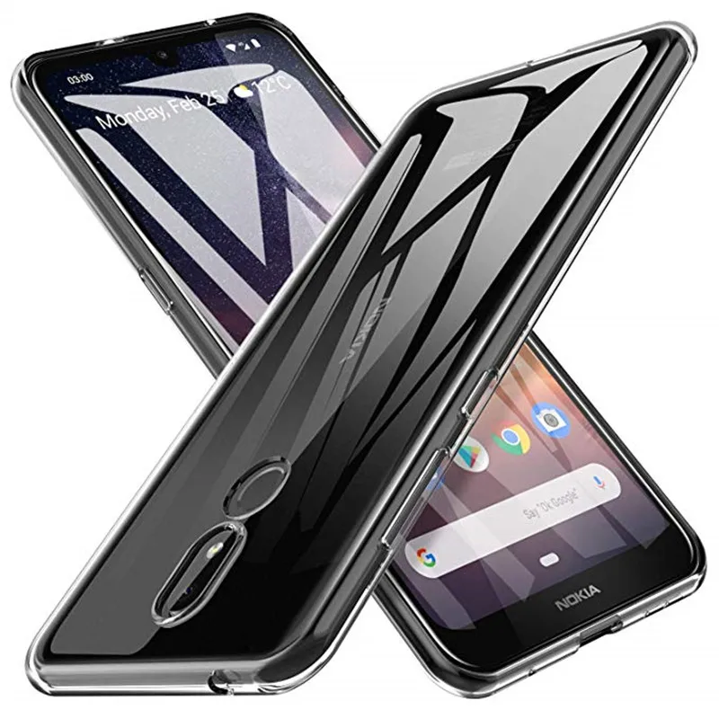 Чехол из ТПУ для Nokia 3 2 прозрачный силиконовый чехол телефона TA-1156 TA-1159 TA-1164 мягкий