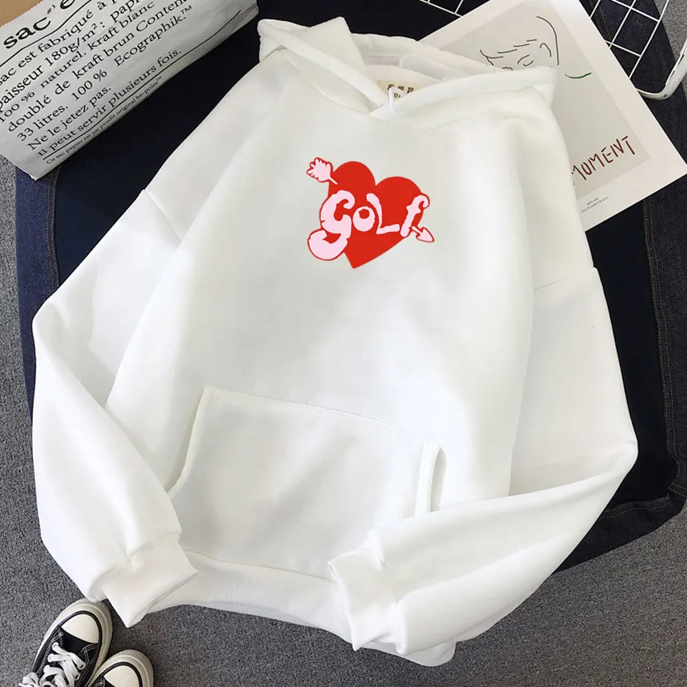 

Новинка 2021, модные толстовки с надписью Love Golf Wang, Тайлер, женские свитшоты большого размера, Повседневная Базовая Толстовка