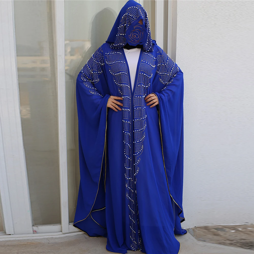 Женский халат болеро с блестками хиджаб кимоно Niqab Abaya из Дубая мусульманский