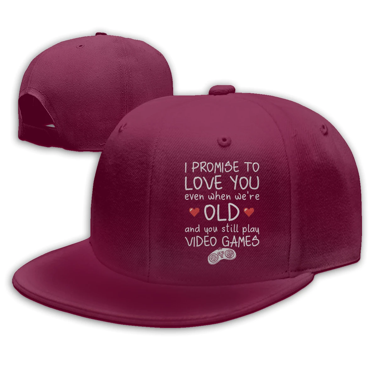 

I Promise To Love You man's woman Fashionable breathable Hip hop caps