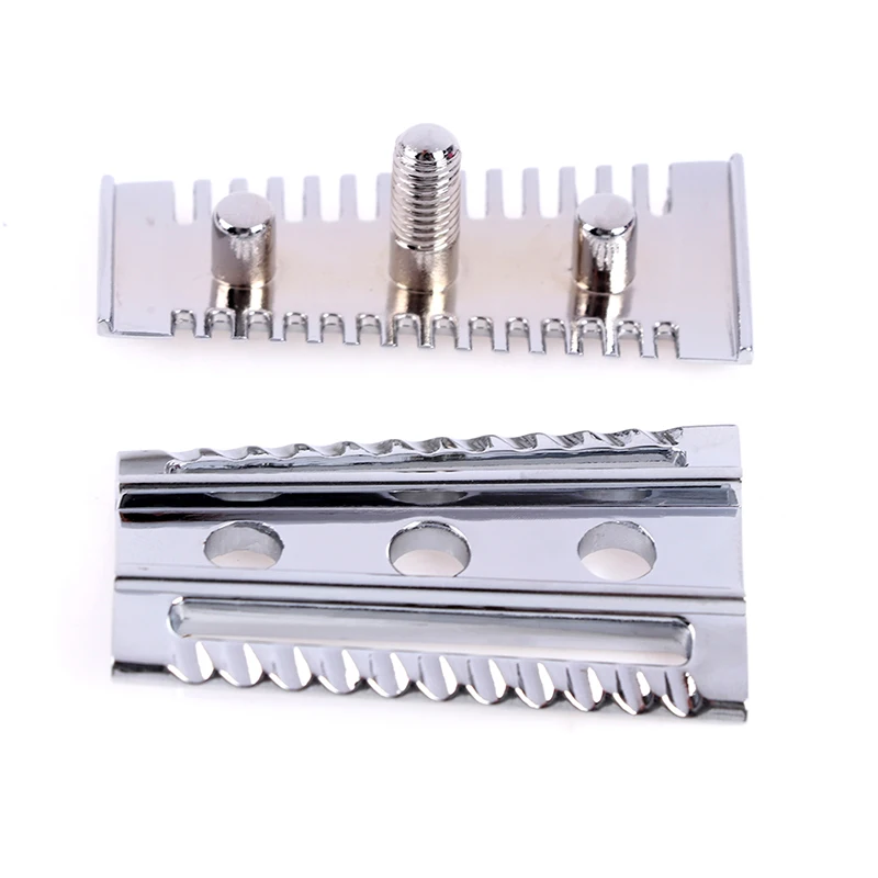 

Chrome Slant Safety Razor Replacement Head Original Shaver Shaving Parts For Men
