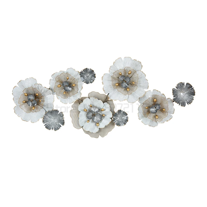 

Украшение на стену с изображением французской мебели, декор для гостиной, дивана, креативный висячий цветок из кованого железа, декор для ко...