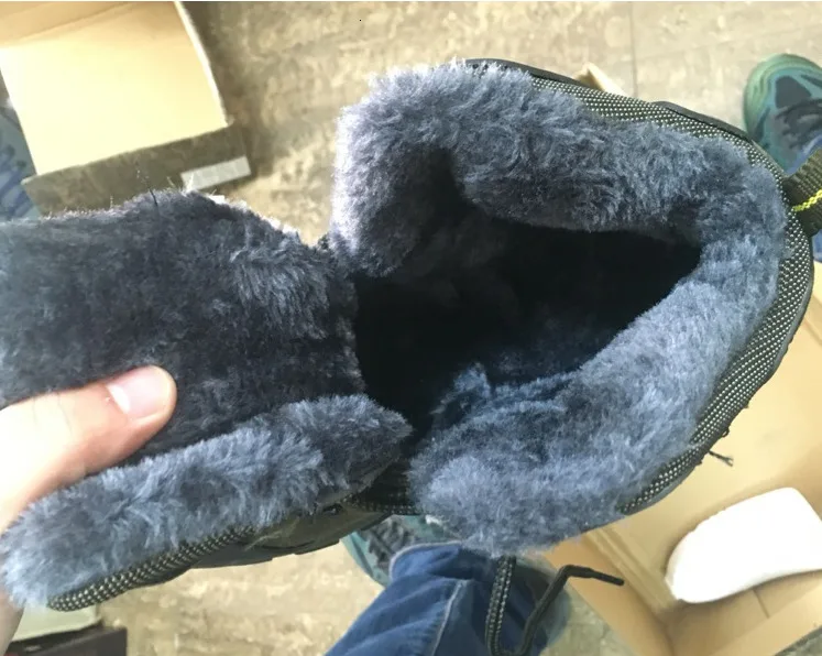 DAGNINO/зимние теплые мужские ботинки на меху; осенние мужские ботильоны на нескользящей резиновой подошве; Водонепроницаемая Мужская обувь; обувь размера плюс 39-47
