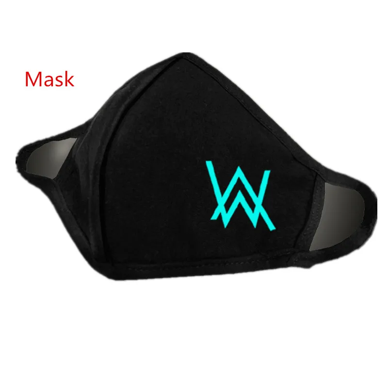Mask Дастин Толстовка странные вещи кофты Топ Обрезанные толстовки шляпа рот маска козырек DJ Выцветшая одежда на молнии костюмы для косплея - Цвет: Mask