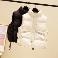 autumn and winter down cotton outer wear short vest coat