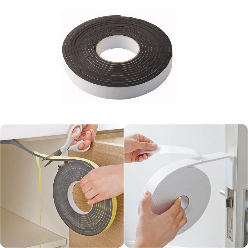 

Windproof glass door seals gaps window strips seals sticky noise stickers sound insulation self-doors windows Accessories