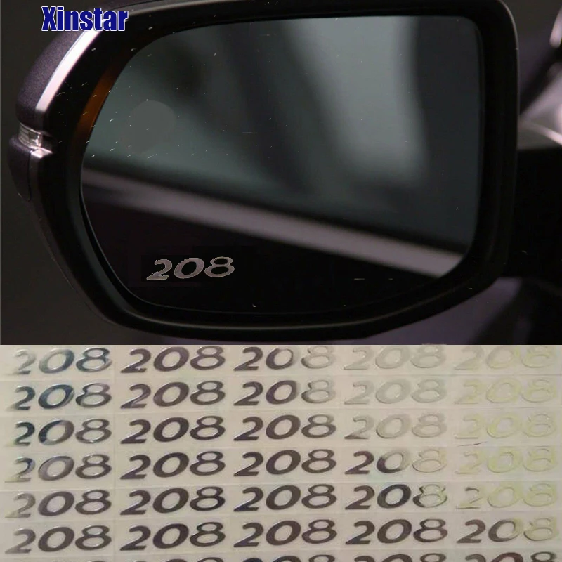 Наклейки из нержавеющей стали для интерьера автомобиля Peugeot 208 308 | Автомобили и