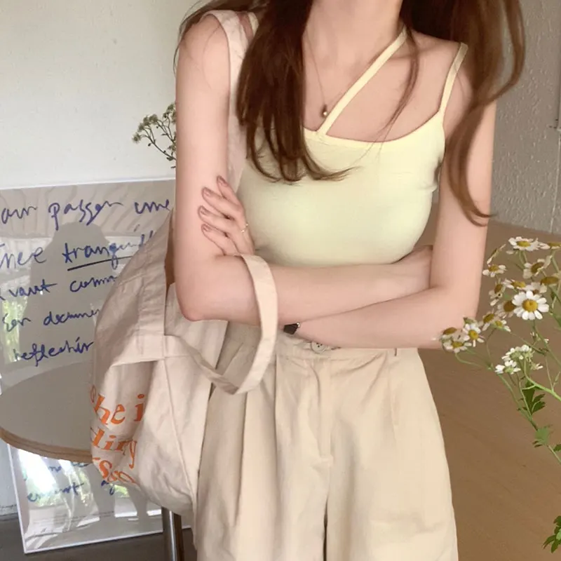 Майка женская в Корейском стиле 6 карамельных цветов на лето 2021 | Женская одежда