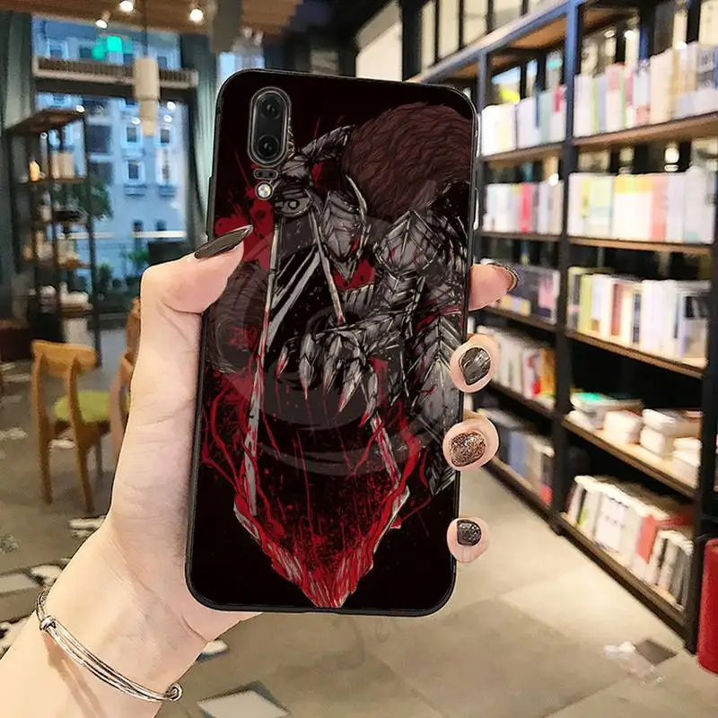 

Hot Anime Berserk Guts game Phone Case For Huawei honor Mate P 10 20 30 40 Pro 10i 9 10 20 8 x Lite