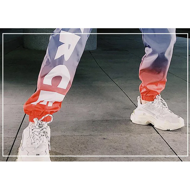 

Women Jogger Plus Size 2020 New Arrival Spring And Autumn Gradient Color Hip Hop Female Pants Student Teenager Girls N29