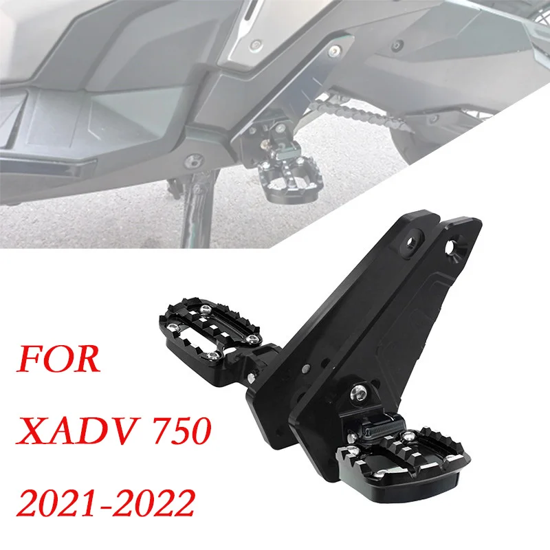 

Motorcycle Scooters Folding Rear Foot Pegs Footrest Passenger For HONDA X-ADV750 XADV750 XADV 750 2021 2022 Accessories