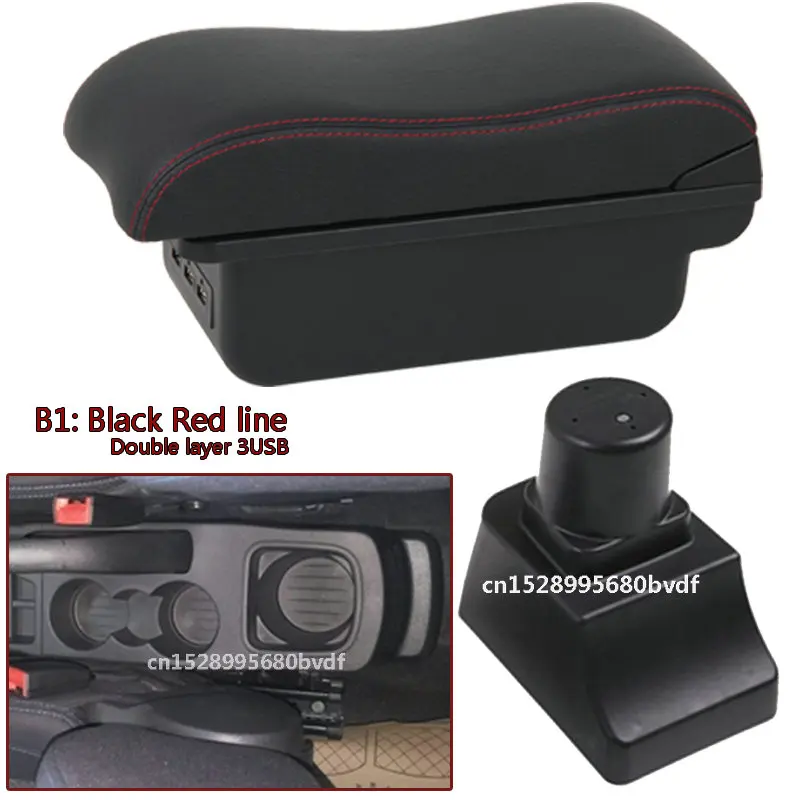 

Car Armrest For Ford Freestyle Car Accessories Console Box Center Arm Rest With Cup Holder Ashtray Storage Box