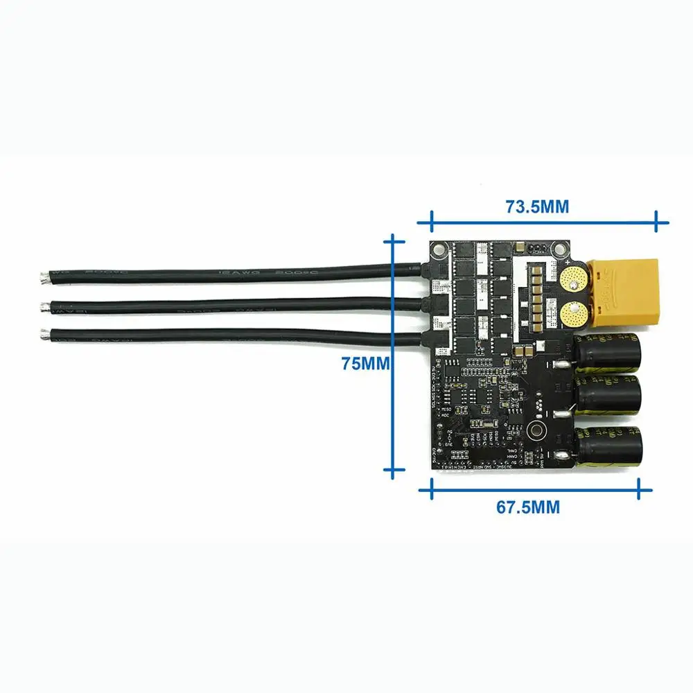 FLPSKY бесщеточный мотор водяной охлаждающий esc для электрической доски серфинга