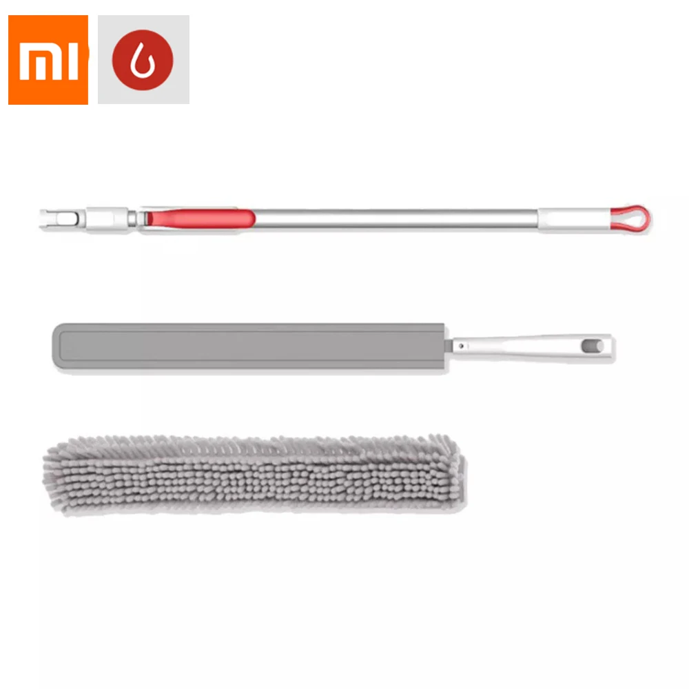 Bendable Duster Xiaomi Mijia Yijie YB-01 Чистящая Щетка для ткани Швабра Сгибаемая Duster двухсторонний венчик инструменты для очистки - Цвет: Bendable Duster