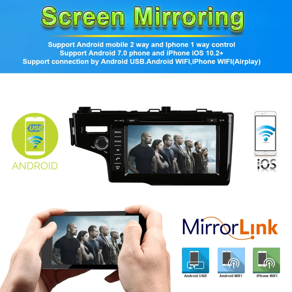 Автомобильный GPS-навигатор Android 10 0 для Honda Fit/Jazz 2014-2022 автомобильное радио левого