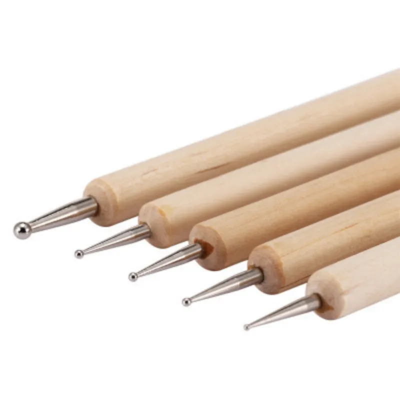 5 шт./компл. Лаковая ручка для дизайна ногтей карандаши инструменты захвата