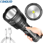 Фонарик XHP90.2, 4-ядерный, светодиодный, масштабируемый, Usb, перезаряжаемый, аккумулятор 18650, 26650, фонарик для кемпинга