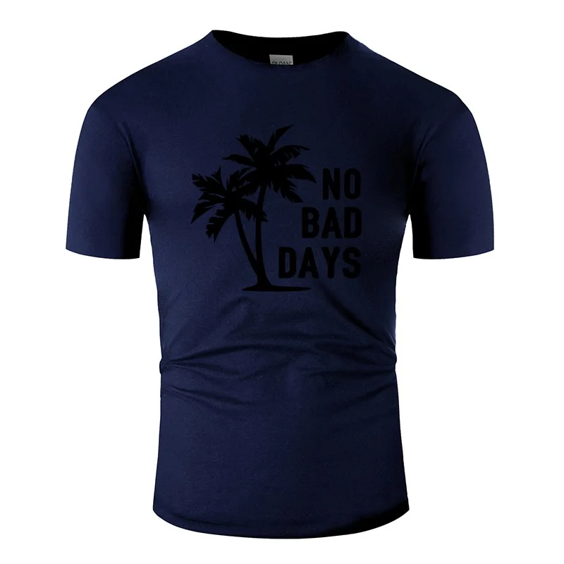 

Модная мужская футболка Ad No Bad Days, черная футболка, Мужская футболка оверсайз, яркая футболка