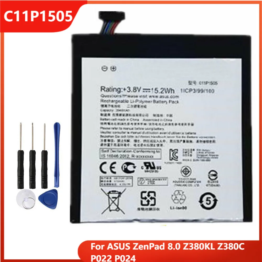 Оригинальный аккумулятор C11P1505 для телефона ASUS ZenPad 8 0 Z380KL Z380C P022 P024 Оригинальные