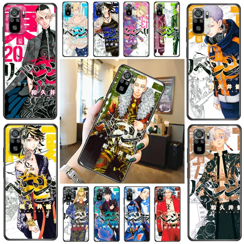 

Tokyo Revengers Atsushi Takemichi Hanagaki Hinata Takemichi Phone Case For Xiaomi Redmi Note 10 Pro 10T 5G 10S Funda Soft TPU