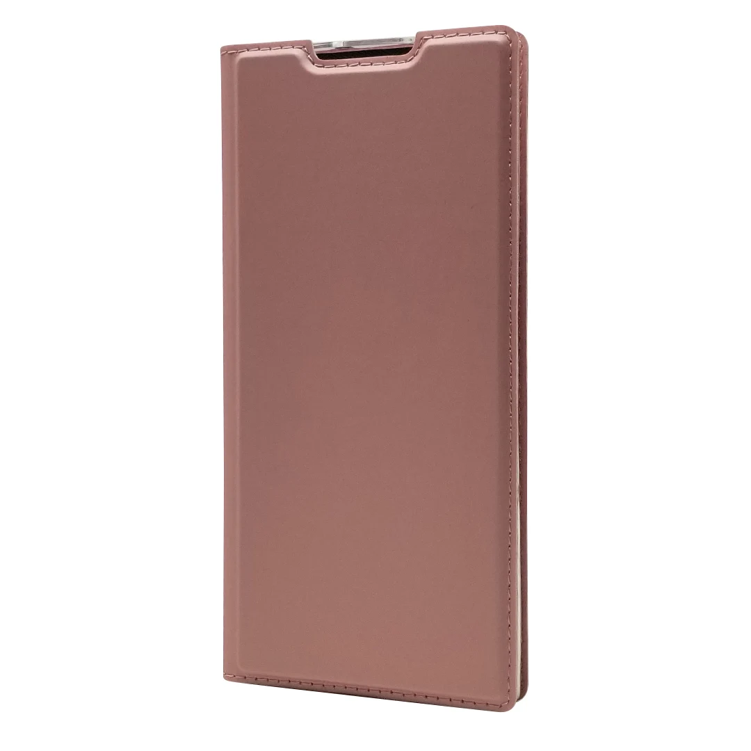 Rose Gold Легкий кожаный чехол для samsung Galaxy Note 10 Plus 9 8 Бизнес Тонкий чехол-книжка для samsung Galaxy Note9 Note8 Note10 Pro - Цвет: Rose Gold