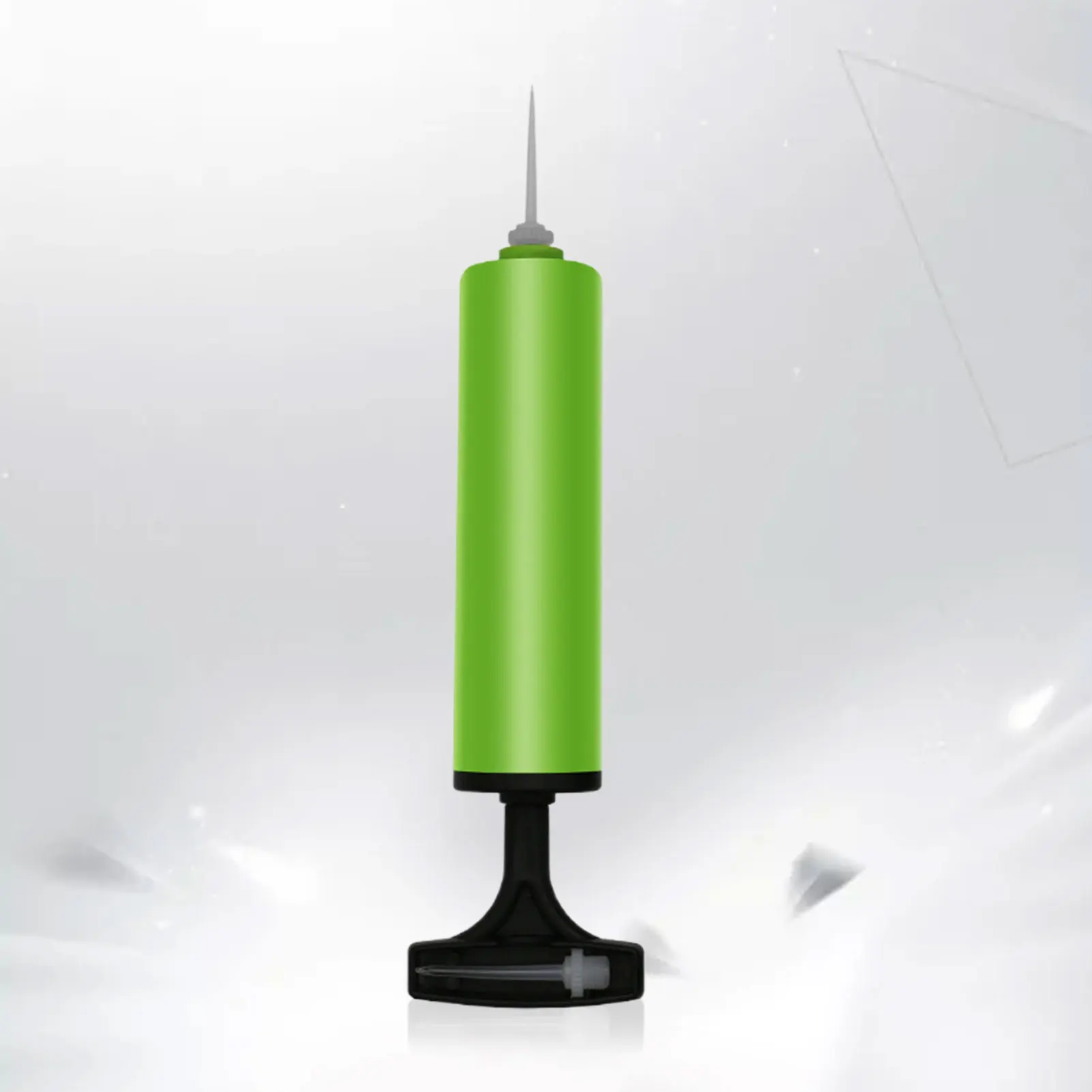 

Green Portable Football Soccer Air Pump Swimming Ring Beach Ball Inflatable Basketball Pump Inflating Needle Accessories