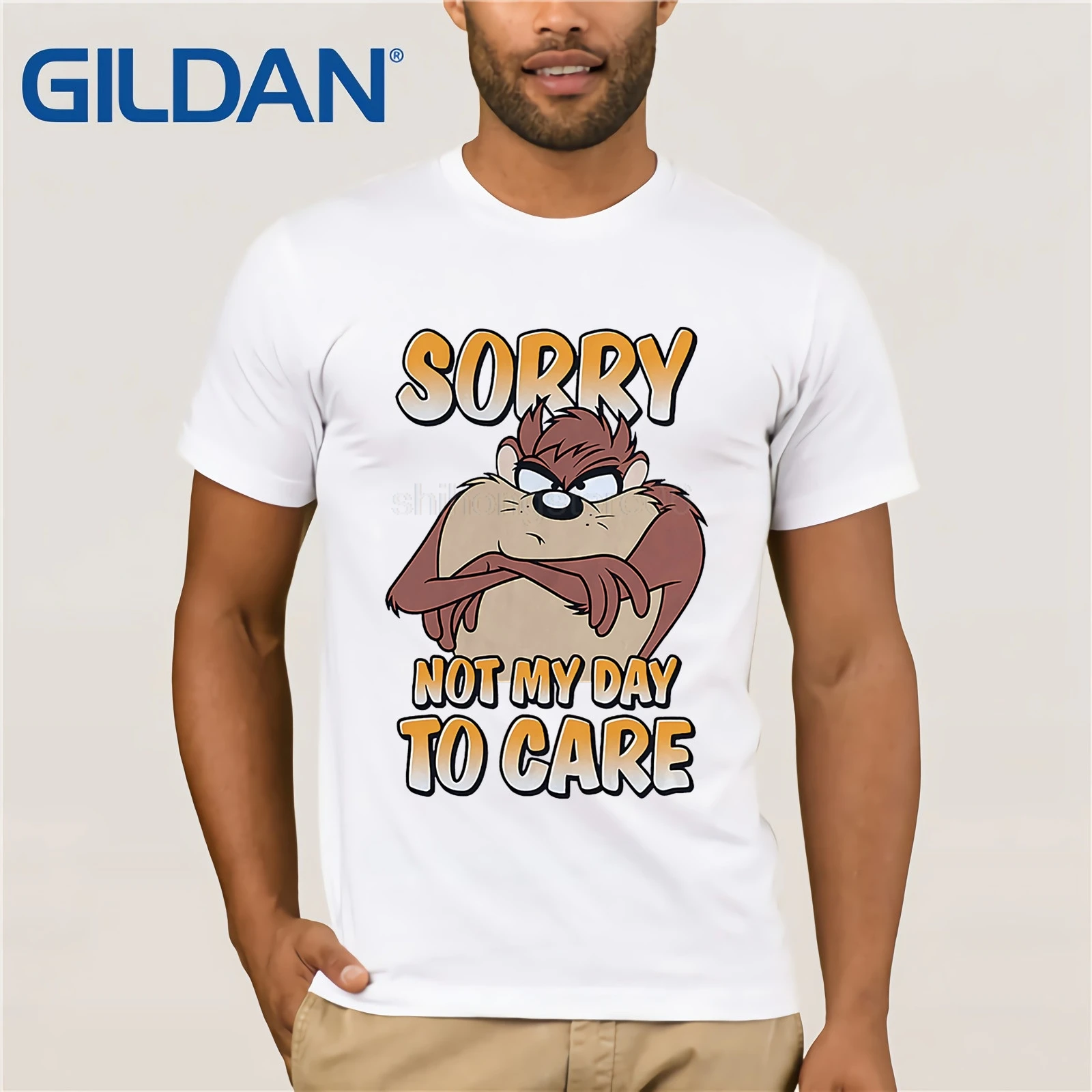 Новый NWT Looney Tunes Тасманский Дьявол извините не мой день чтобы ухаживать за