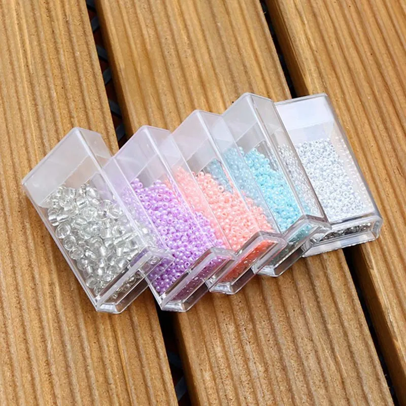 Пластиковая коробка для хранения с 42 ячейками наборы наклейками и воронкой