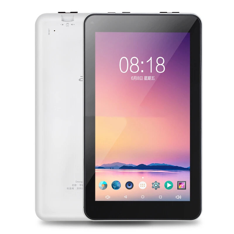 M751 7 дюймов планшетный ПК 1 Гб + 8 четырехъядерный Android 6 0 Allwinner A33 ips Экран 1024*600