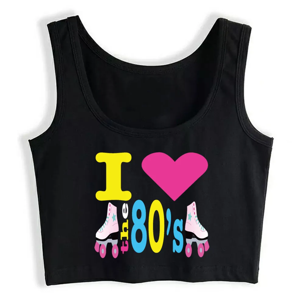 

Crop Top Women 80s Fashion Harajuku Tank Top Women Comic Women Clothes