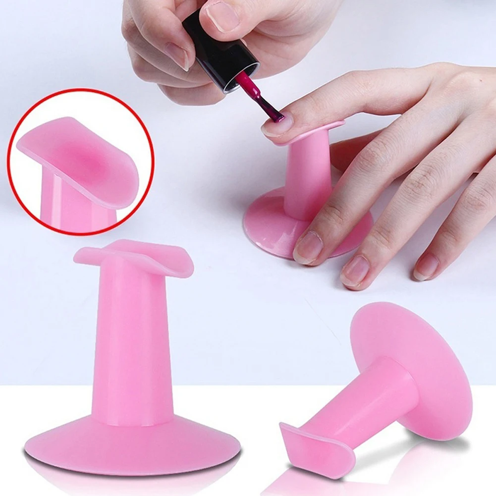 2Pcs/Lot Nail Art Finger Support Stand Rest Holder For Gel Polish Painting Drawing Coating Holder Durable  Manicure Tool images - 6