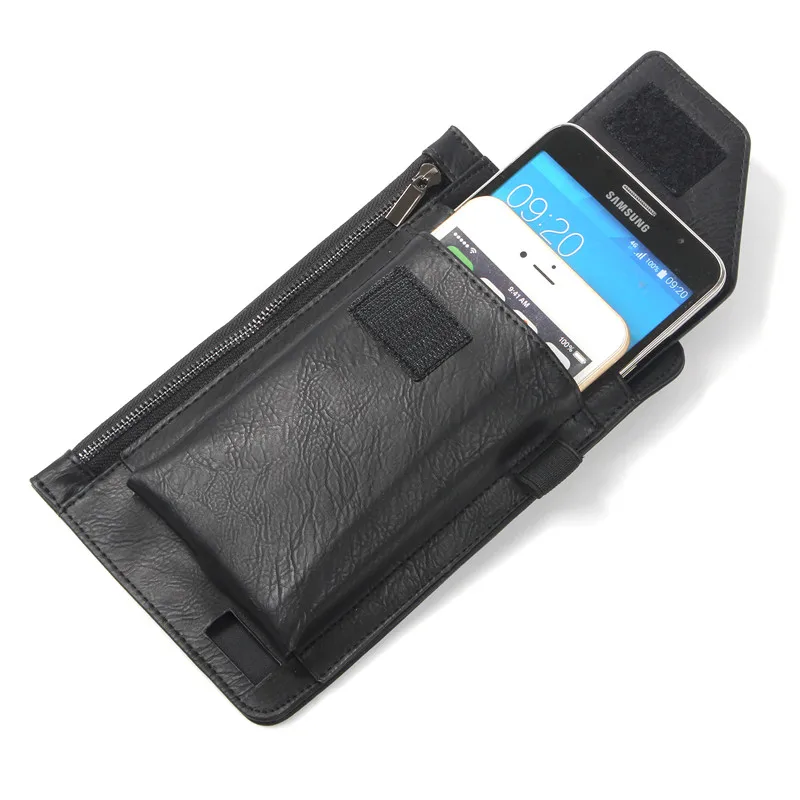 Чехол NIEUWE Multifunctionele Dubbele& Portemonnee Voor Iphone Xs Max 7 8 чехол Riem Чехол кобура для смартфона 5," Riem