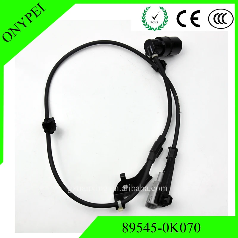 89545 0K070 задний правый ABS Датчик скорости колеса для 04 12 Toyota Hilux GGN15/25/35 895450K070 левый