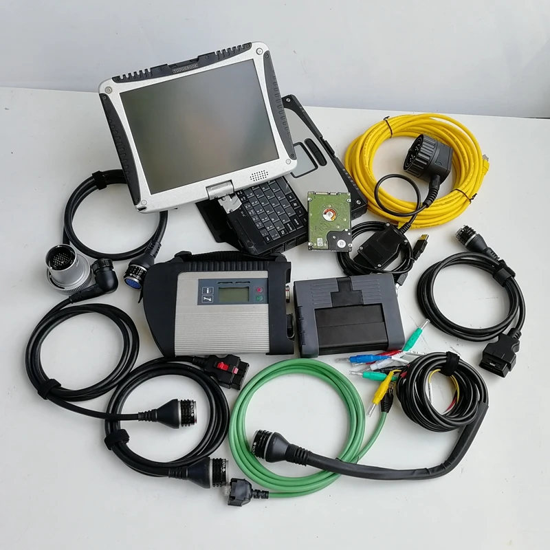 Автомобильные диагностические инструменты MB Star C4 и Icom A2 с программным
