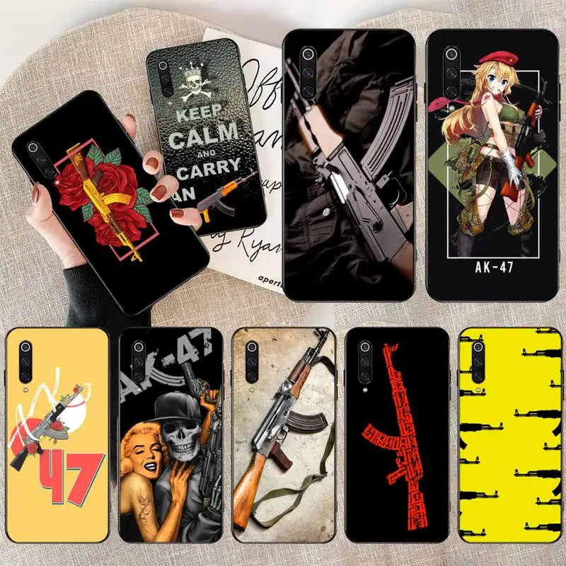 Чехол для телефона HPCHCJHM Kalashnikov AK 47 с принтом сделай сам чехол Xiaomi Mi9 9SE 8SE Pocophone F1 Mi8