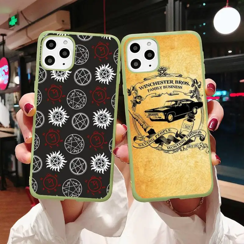 

Supernatural Jared Padalecki Phone Case Candy Color for iPhone 11 12 mini pro XS MAX 8 7 6 6S Plus X 5S SE 2020 XR