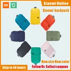 Мини-рюкзак Xiaomi, цветной ранец для 8 видов цветов уровня 4, водоотталкивающий, вместимость 10 л, вес 2020 г, уличная сумка на молнии YKK, 165