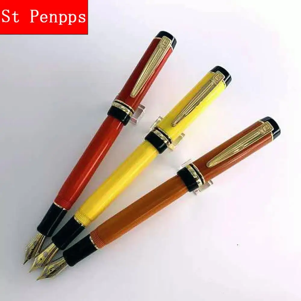 Ручка перьевая HERO St Penpps 670, наполнитель с чернилами из смолы, наконечник EF/F/M, дополнительные канцелярские принадлежности, Офисная фоторучка
