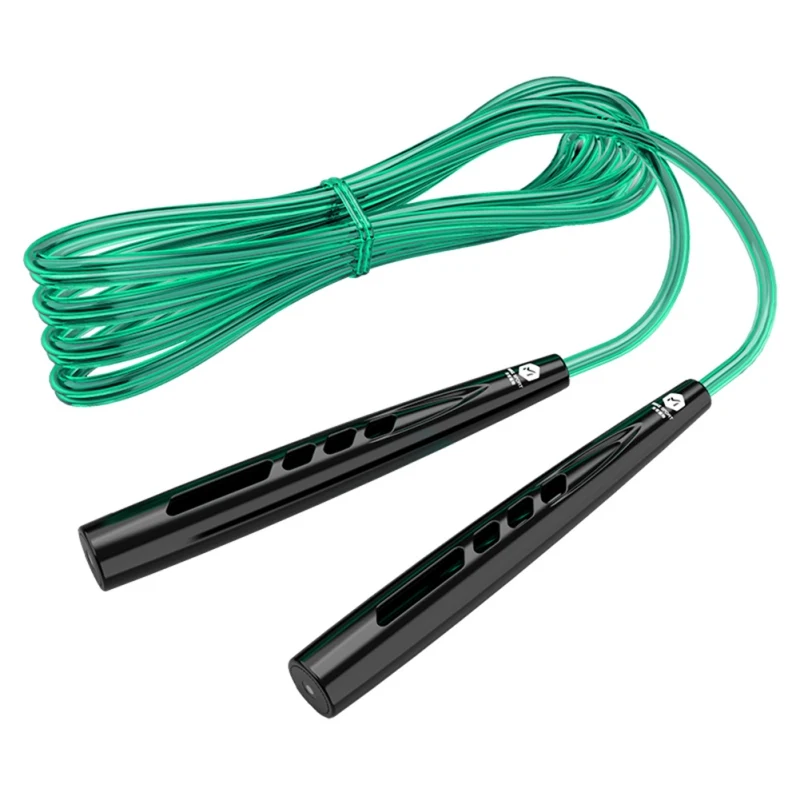 

Adjustable Skipping Rope home Exercise Durable PVC Lightweight Jump Ropes Handle Fast Speed Jump Rope Cable Fitness Training