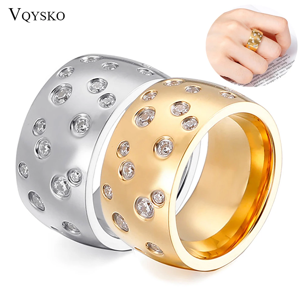 Мода в романтическом стиле из нержавеющей стали подарок кольцо для женщин