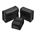 Сумка для хранения для аккумулятора DJI FPV пожаробезопасный литий-полимерный Взрывозащищенная безопасная сумка 123 шт.