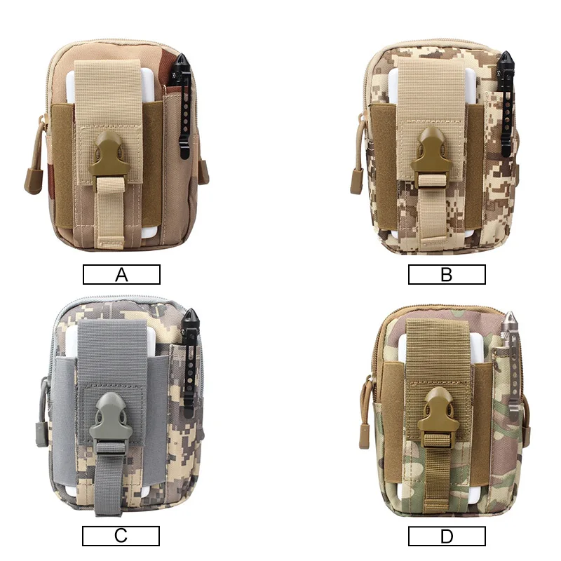 Men Waist Bag Canvas Fanny Pack Belt Phone Drop Leg Bags Military Zipper Waterproof Phone Waist Packs 6.8 inch Cellphone Bum Bag