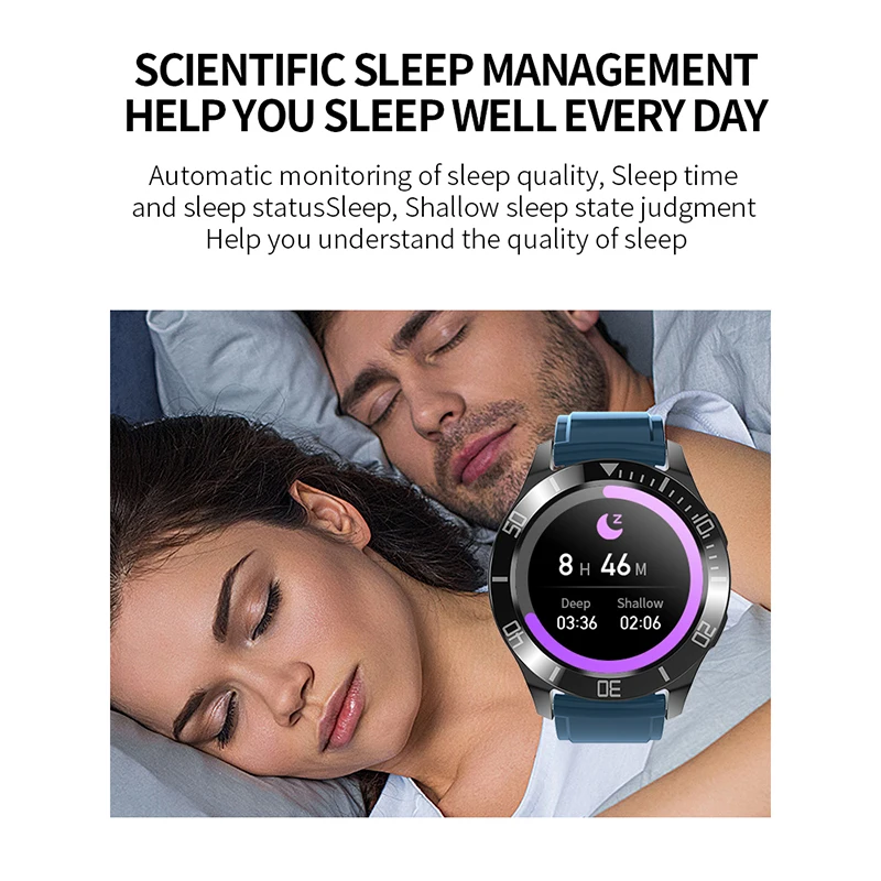 

Smart Watch Men Music Bluetooth Call IP68 Waterproof Pedometer Heart Rate Smartwatch Women Sport Fitness Tracker Supports Phone